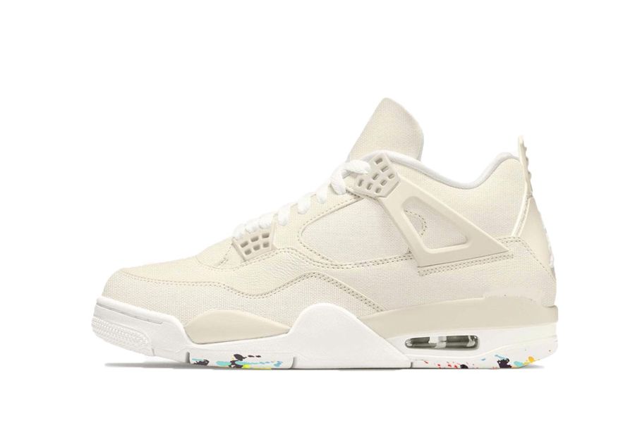 nike air jordan 4 retro blank canvas