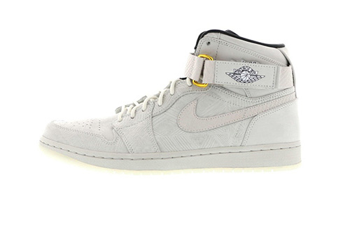 Air Jordan 1 Retro High Strap 'Just Don BHM' - Air Jordan - 540847 847 -  white/black