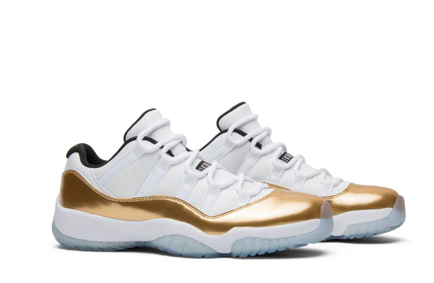 Fake Jordan 11 Low Gold 'Closing Ceremony' For Sale | JordanKicks.org