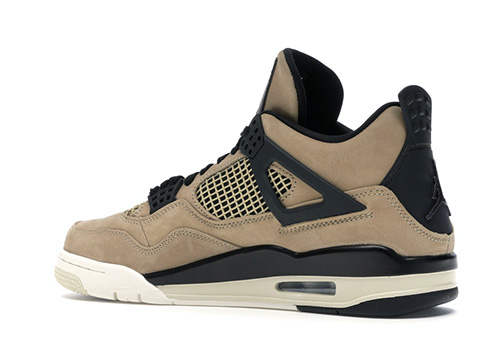 Fake Nike Air Jordan 4 'Mushroom & Fossil' Womens AJ Shoes ...